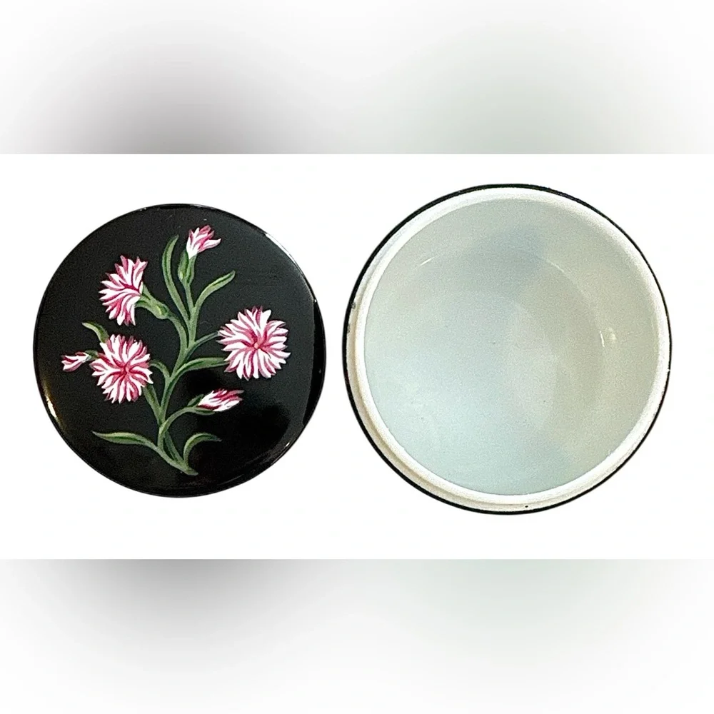 Tiffany & Co. Vintage Trinket Jar- Handpainted - Picture 2 of 4